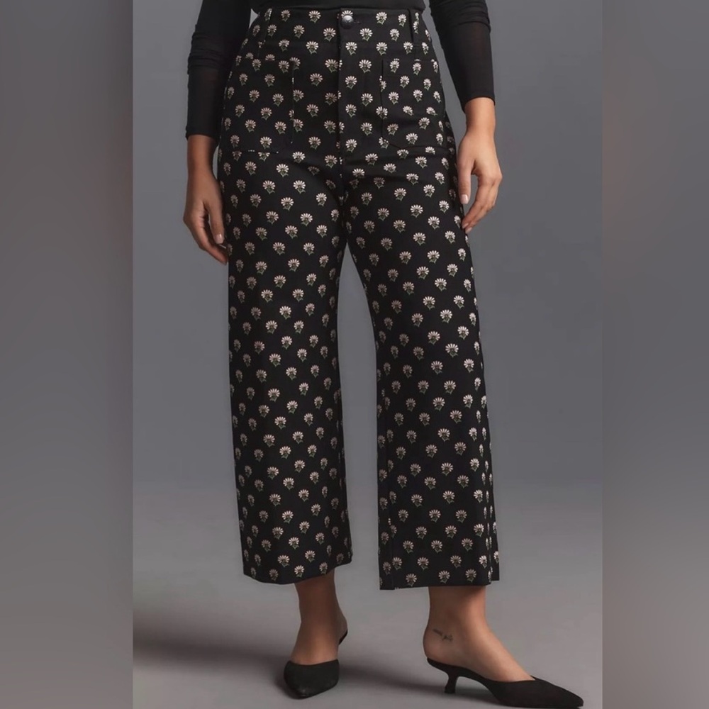 NWOT Maeve Wide-Leg Pants - Picture 2 of 13